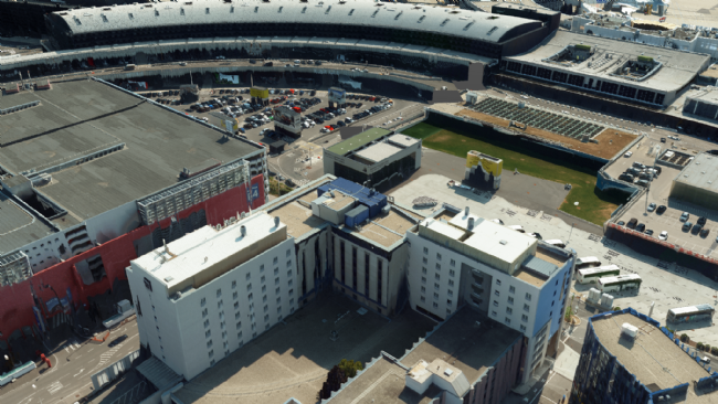 Flughafen Wien-Schwechat 3 D Computervisualiserung